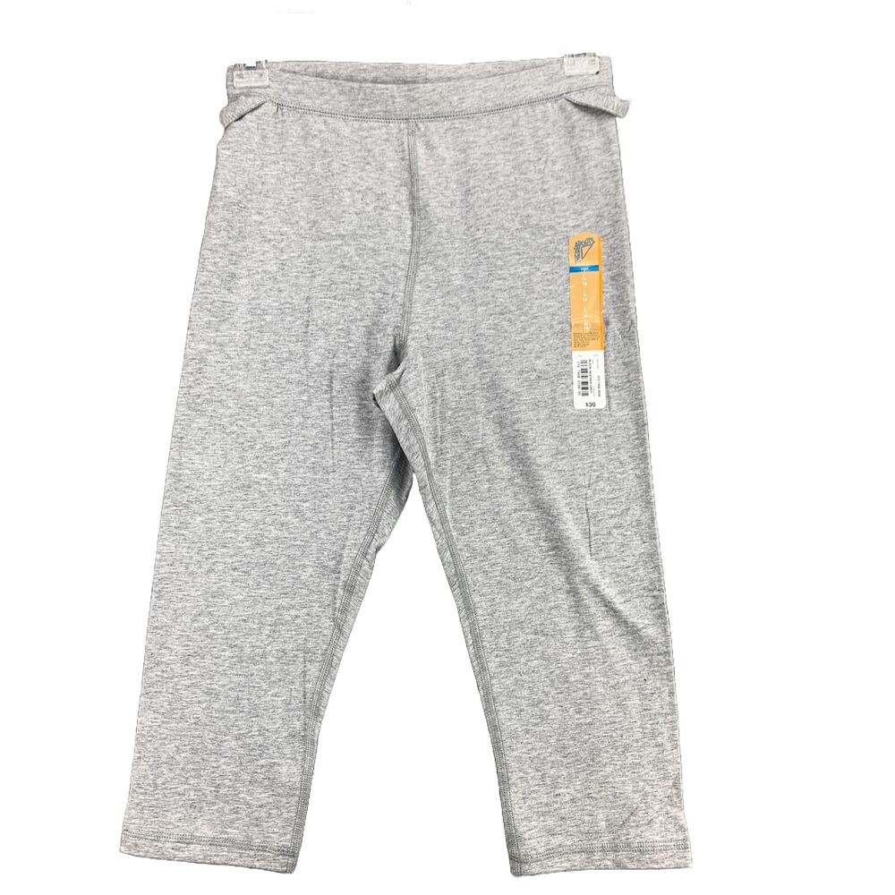 JCPenny Thereabouts Little & Big Girls Capri Leggings Pants Heather Grey Large